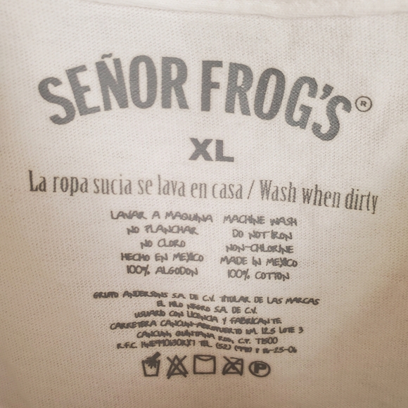 Vintage Señor Frog's Graphic T-Shirt. Youth XL - Picture 2 of 9